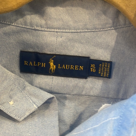Ralph Lauren polo xl short sleeve button down 100% cotton shirt - Picture 4 of 5